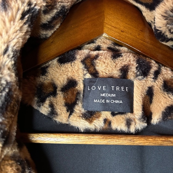 Leopard Faux Fur Jacket - Picture 4 of 4